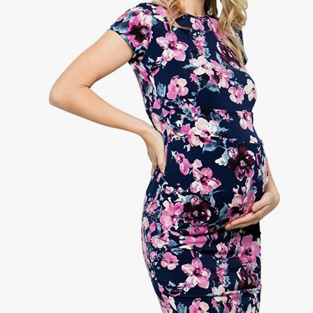 Floral Maternity Dress